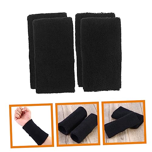 SUPVOX 2 Pares De Faixas De Suor De Pulso Para Homens Tiras De Pulso Para Levantamento De Peso Toalh