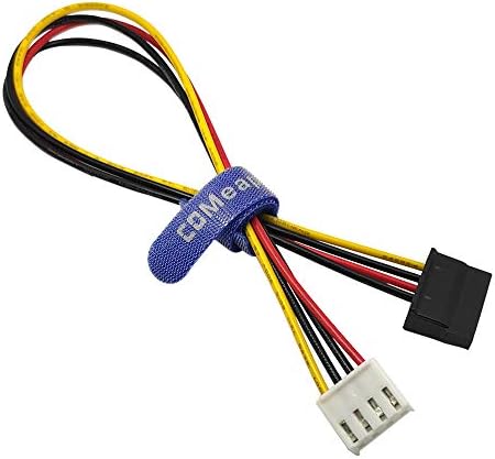COMeap SATA Power Cable for Hikvision Video Recorder, 4 Pin to SATA Hard Drive HDD Power Adapter 13-in(33cm) (2-Pack)