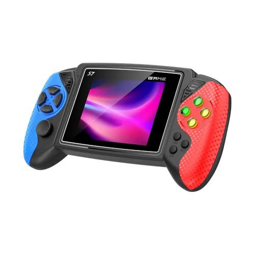 Image of TOYTONIC Portable Retro Handheld Game Console for Kids | Classic Gaming with Preloaded 620 Games | 3.5 inch Color Screen, Built-in Power Cell, TV Output | Video Games Player for Boys & Girls
