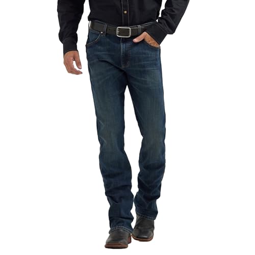 Wrangler Mens Retro Slim Fit Bootcut Jeans Denim 29x362