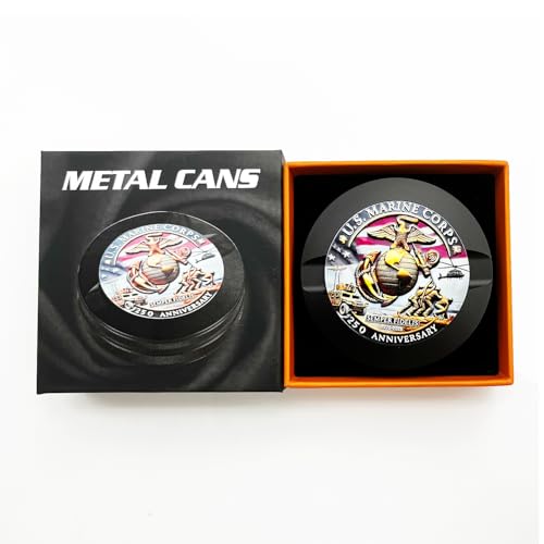 Image of Metal Can For ZYN | Metal Container | Pouch Container | Small Storage Tin (Navy)