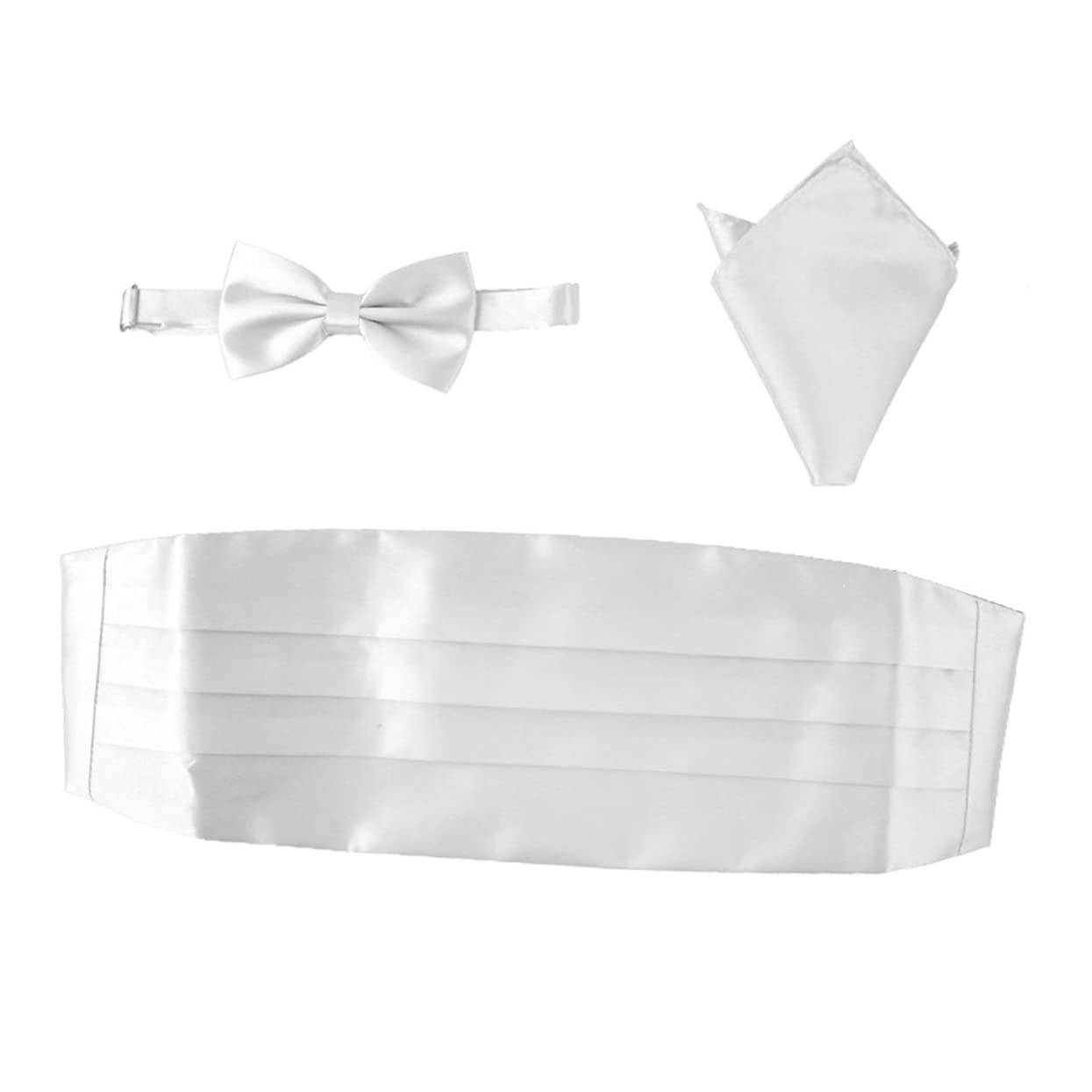 9 Stück Herren Satin Fliege Herren Kummerbund Herren Einstecktuch Herren Fliege