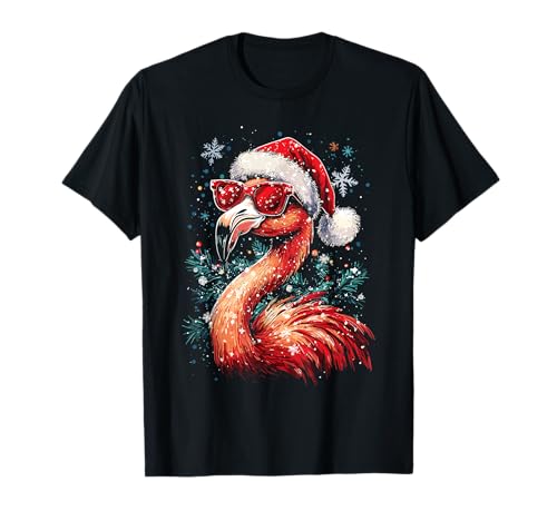 Noël Flamant Rose Tropical T-Shirt
