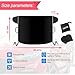Windshield Snow Cover for Cars, Trucks, Vans - Waterproof, Windproof Winter Frost and Ice Removal Sunshade With Side Mirror Covers