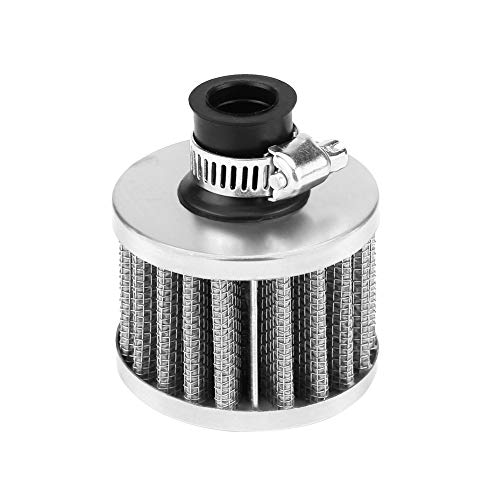 kurbelgehäuseentlüftung filter, Universal Auto Kaltluftansaugfilter Kit, 13mm Auto Luftansaugfilter Auto Luftfilter Entlüftungsfilter Abdeckung Entlüftung für Roller Atv Dirt Pit Bike Motorrad