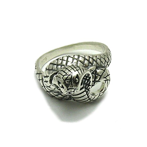 Bague serpent cobra en argent 925 R001543 Empress