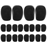 [HOMSFOU] ヘアダイ用防水プラスチック製イヤーマフ 10組入 厚手サロン仕様の再利用可能耳プロテクター ヘアカラー スタイリング時の耳保護用