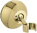 Kohler K-352-PB Forte Adjustable Wall-Mount Bracket, Vibrant Polished Brass