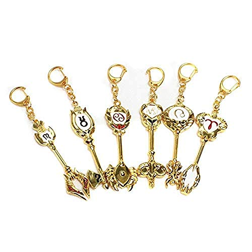 DdA8yonH Llavero Fairy Tail Zodiac Star Spirit Magician convoca a Llave Doce...