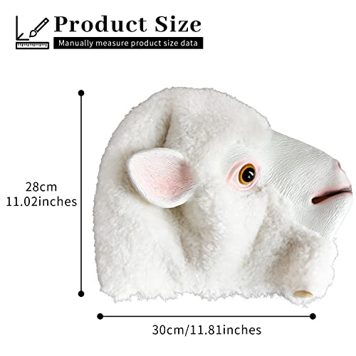 Masque de mouton confortable pour respirer facilement sans étouffer - 7