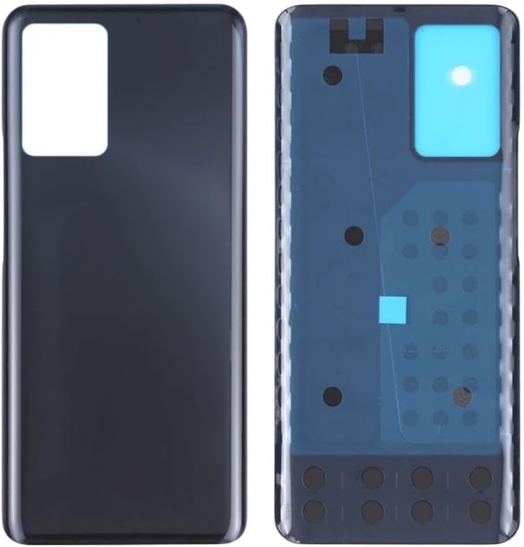 SHOWGOOD for ZTE Blade A31 (2021) with Logo Phone Battery Back Cover Replacement Parts for ZTE Blade A31 2021 Battery Back Cover (Silver)