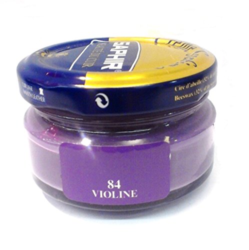 Crème Surfine, de la marca Saphir, para abrillantar zapatos, 50 ml VIOLINE 84