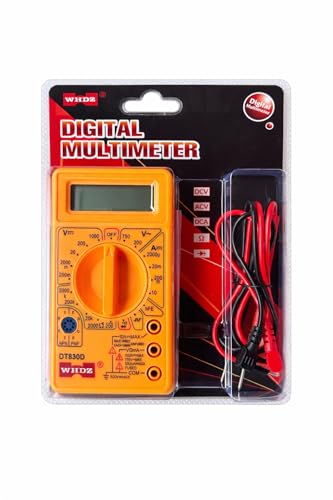 Image of Pioneer-X WHDZ Digital Multimeter, LCD Display, AC /DC Voltage Current Measurement (WHDZ-DT830D)