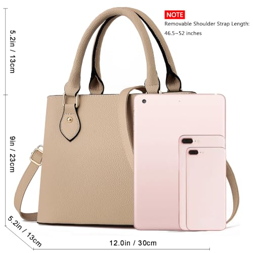 Image of CHICAROUSAL Purses and Handbags for Women Leather Crossbody Bags Women's Tote Shoulder Bag