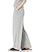 Amazon Brand - Daily Ritual Women's Cozy Knit Pleated Lounge Pant, Heather Grey Marl, Small
