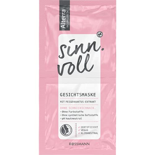 Alterra NATURKOSMETIK sinn.voll Gesichtsmaske 15 ml 2 x 7,5 ml (6 Stück x 7,5 ml) Cover