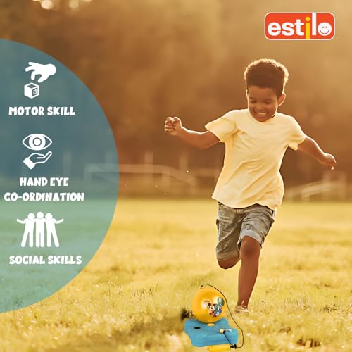 Image of Estilo Reflex Soccer Playset Mickey - 3 Pcs Football Training Set for Kids | Improves Kick, Dribbling, First Touch & Skills | Football Toy Set | Ages 4+