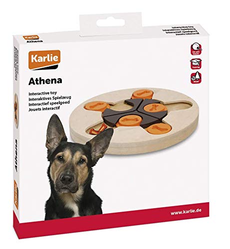 Karlie Wooden Brain Train Athena H: 4 cm ø: 25 cm