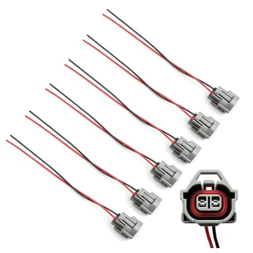 HiSport Fuel Injector Connector Harness Plug EV1 EV6 EV14