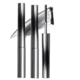 2PCS Iron Strong Mascara - 3D Curling Eyelash, Volume and Length Waterproof, Smudge Proof, Long Lash, False Lash Effect Black