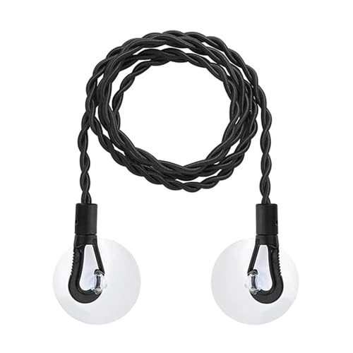 Corde à linge extensible à ventouse puissante avec crochets de 1.5M