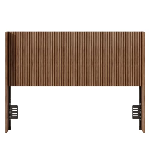 Image of Queen Size Headboard with Adjustable Metal Brackets