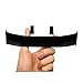 UBOOMS 2 PCS Mini Carbon Fiber Spoiler Wing Auto Car Tail Decoration
