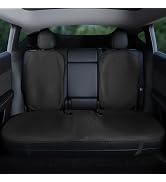 TOPABYTE Voiture Ensembles Housses de Siège Arrière sur Mesure Uniquement pour Tesla Model Y Juni...