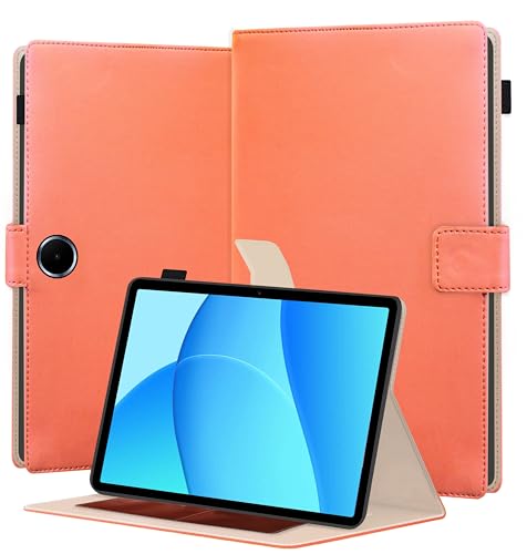Image of TGK Flip Cover Case for Oppo Pad SE 11 inch Tablet with Stylus Holder (Peach)