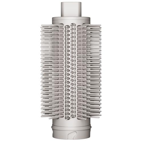 Chivixe Upgraded Round Brush Attachment for Shark FlexStyle Round Volumizing Brush Compatible with Shark Flex Style Styling for for Smooth Voluminous Curls (1.5 Inch Barrel 2.32 Inch with Bristles)