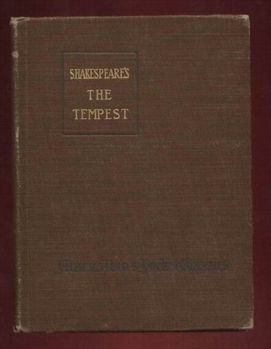 The tempest, (The Arden Shakespeare)