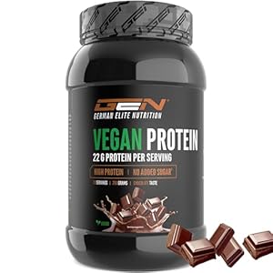 Veganistisch eiwitpoeder – Plantaardig eiwit van erwt, rijst, amandel en hennep – Soja-vrij – Heerlijk & romig