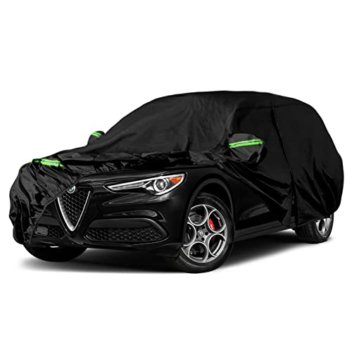 Waterproof Car Covers Replace for 2017-2025 Alfa Romeo Stelvio, 6 Layers All Weather Custom-fit Car...