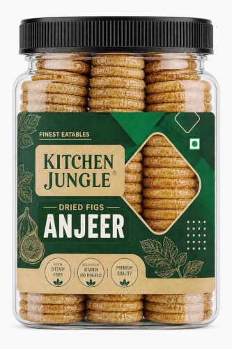 Image of Kitchen Jungle Dry Figs | Anjeer Afghani Medium Size (1000 Grams)