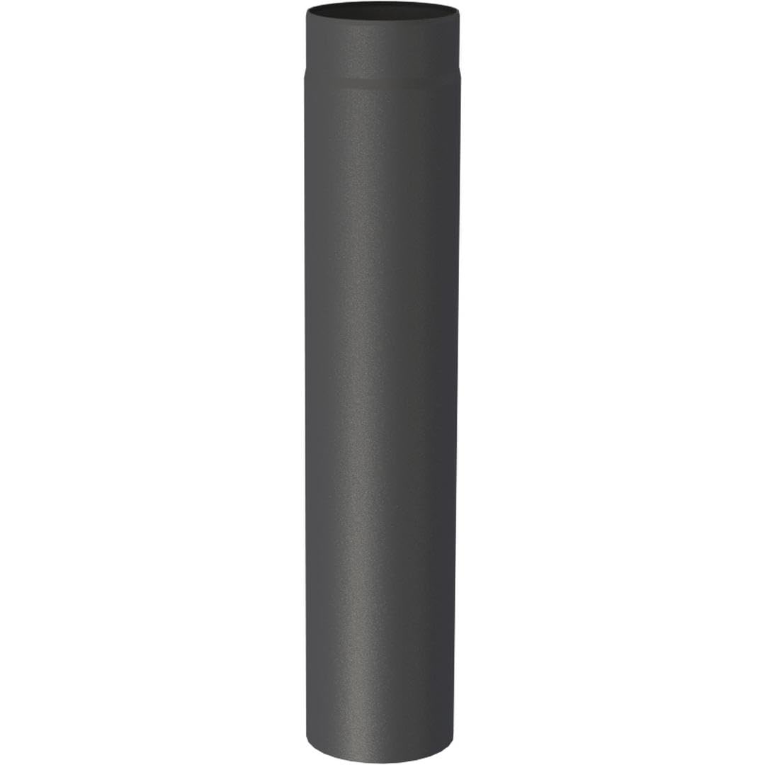 Feuercampus Ofenrohr Ø 150 mm, Schwarz, 75 cm – Hochwertiges Stahlblech, hitzefest, CE-zertifiziert, ideal für Kaminöfen und Regelfeuerstätten.