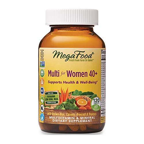 MegaFood, Multi for Women 40+, Supports Optimal Health and Wellbeing, Multivitamin and Mineral
