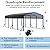 SYLVIERA 12x20FT Heavy Duty Metal Carport - Reinforced Galvanized Carport Canopy for All-Weather Shelter, Enhanced Wind Resistance for Boats, Cars, Trucks and Tractors