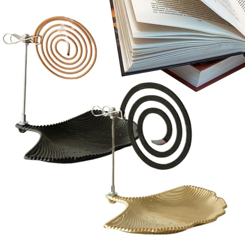 Portainciensos para es | Soporte para Incienso en de 2 Unidades,Recoge Cenias de Escritorio Accesorio Decorativo Elegante para Hogar Jardín Exteriores