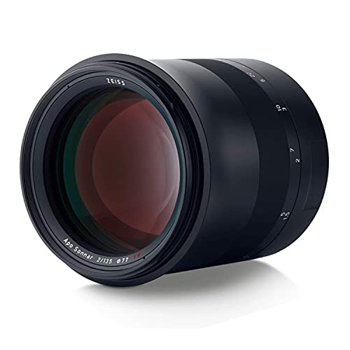 Image of ZEISS Milvus ZE 2 /135 mm Telephoto Camera Lens for Canon EF-Mount SLR /DSLR Cameras (Black)