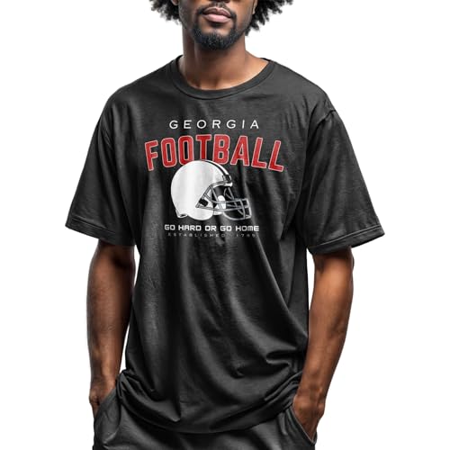 Georgia Football T-Shirts for Men, Go Hard or Go Home Sports Fan Apparel, Georgia Gameday Shirt2