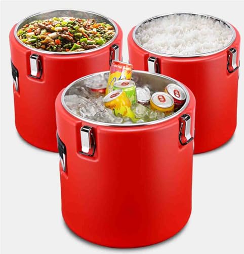 Cubo de transporte refrigerado comercial para té con leche 20L 7