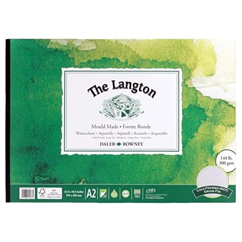 Daler-Rowney The Langton Cold-Pressed Watercolour Pad Cover