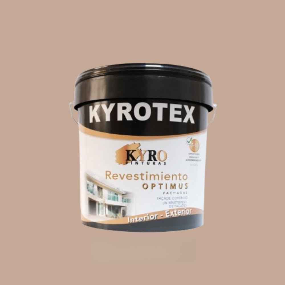 Revestimiento de fachadas KYROTEX OPTIMUS 10 AÑOS, Pintura Carta de colores - 14L (Rojo Turco L-532) — view 5