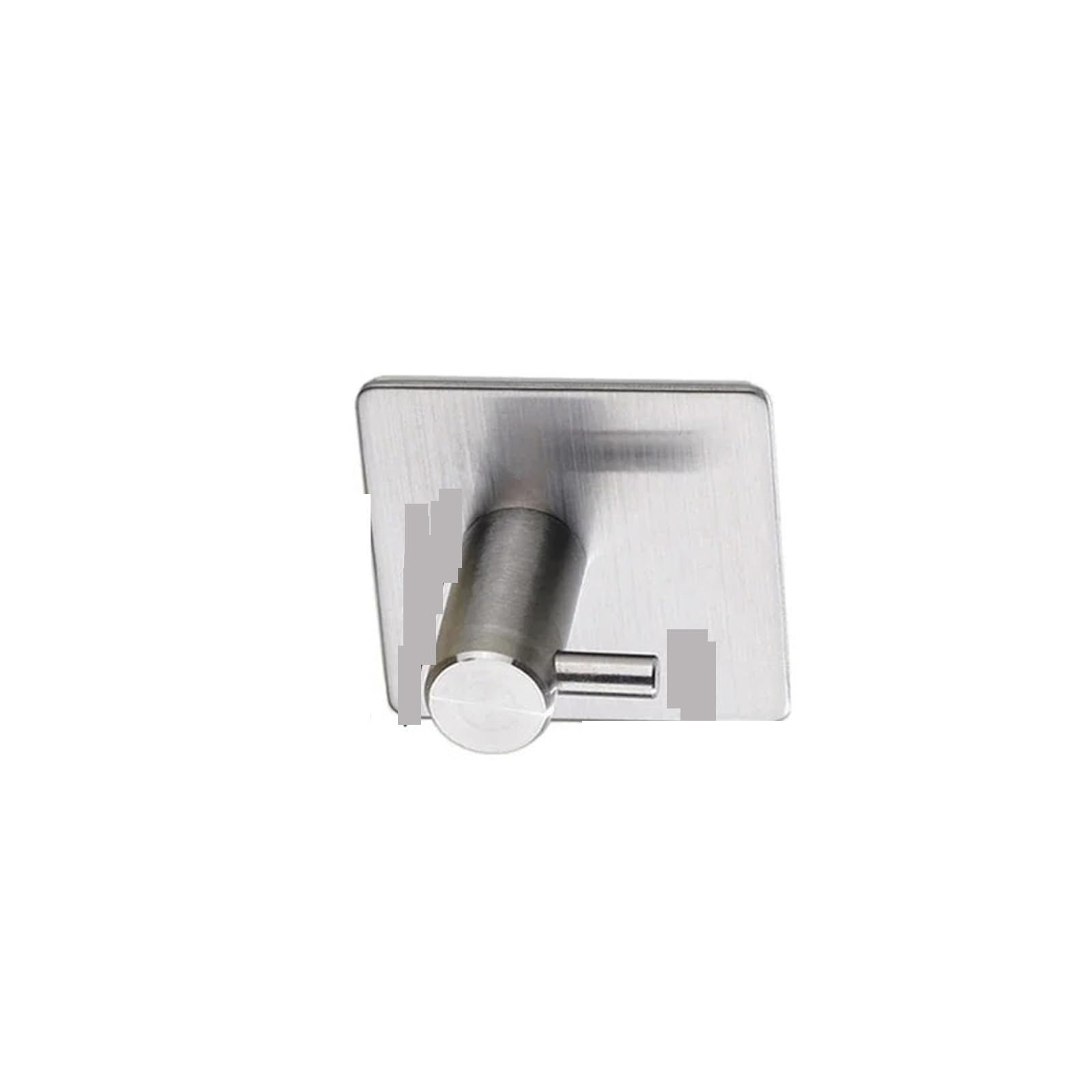 Whegavgko Silver-1Pcs Stainless Steel 3M Self-Adhesive Hook, Wall Door Hook, Robe, Tea Towel(Silver-1Pcs)