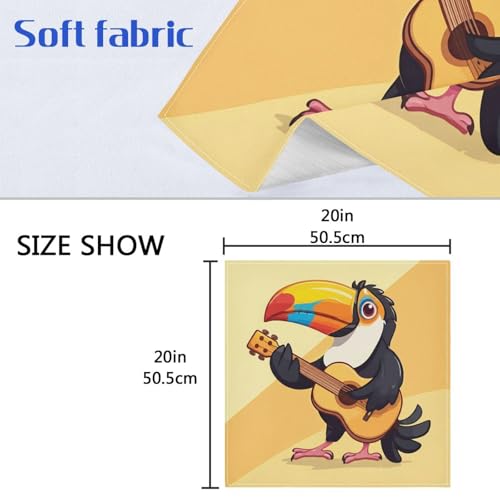 Servilletas de Tela Pack x6 20x20 Pulgadas Multicolor miniatura 6