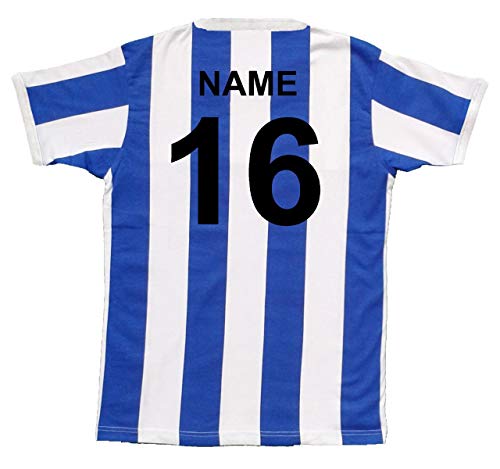 Huddersfield 1950s Retro Football T-Shirt - Image 3