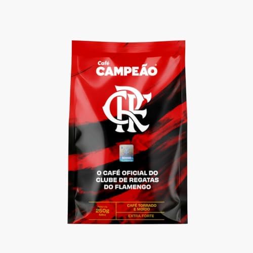 Café Campeão Flamengo Torrado e Moído Extra Forte 250g