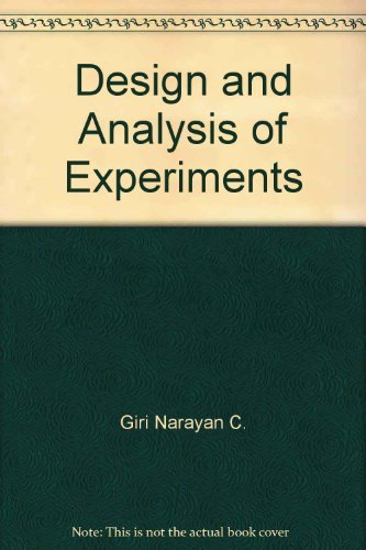Amazon.co.jp: Design and analysis of experiments : Das, M. N: 洋書