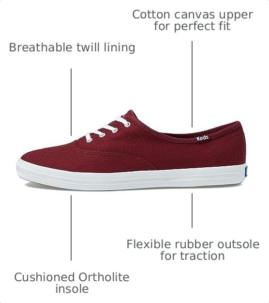 Image of Keds Women's Champion Seasonal Lace-Up Fashion Sneaker | Casual Shoes