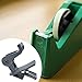 Amagogo Desktop Tape Dispenser Clamp, Easy to Use, Convenient Tape Roll Dispenser Organizer for Office Home School Accessories, Gray